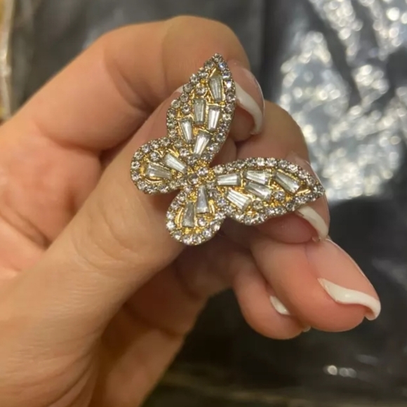 Butterflies earrings - Picture 3 of 9